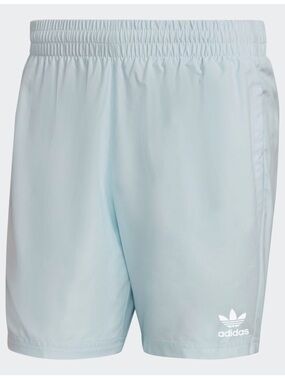 ADICOLOR ESSENTIALS TREFOIL SWIM SHORTS in Almost Blue